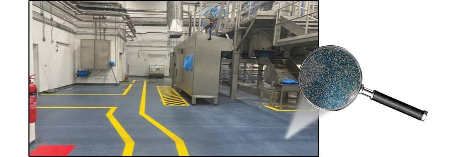 Hygienic epoxy flooring systems